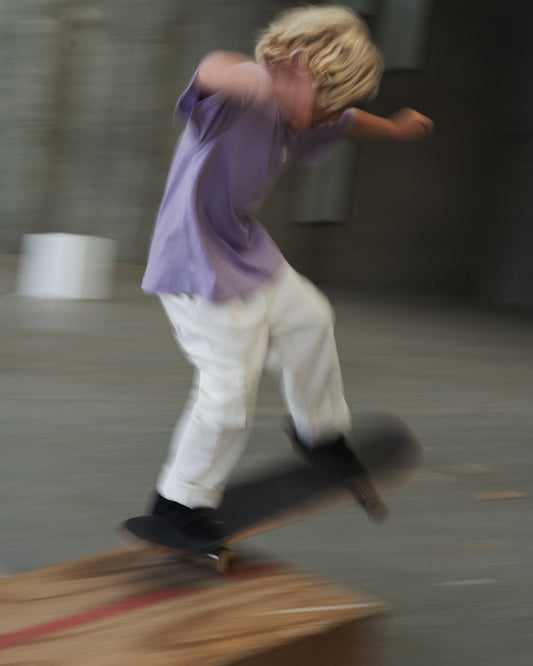 Plant-Pal Hemp Tee - Faded Purple