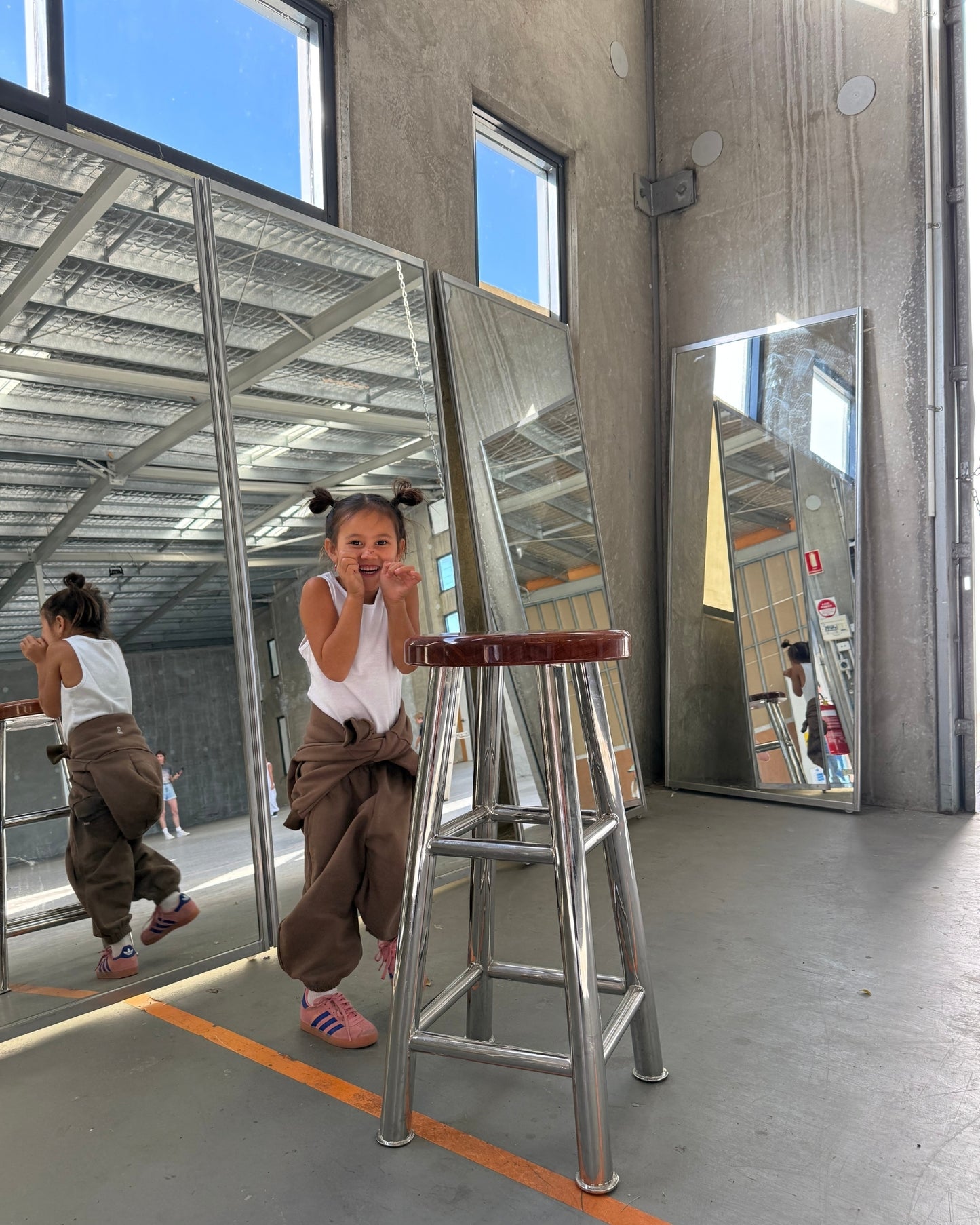 Yumi Singlet - White Rib