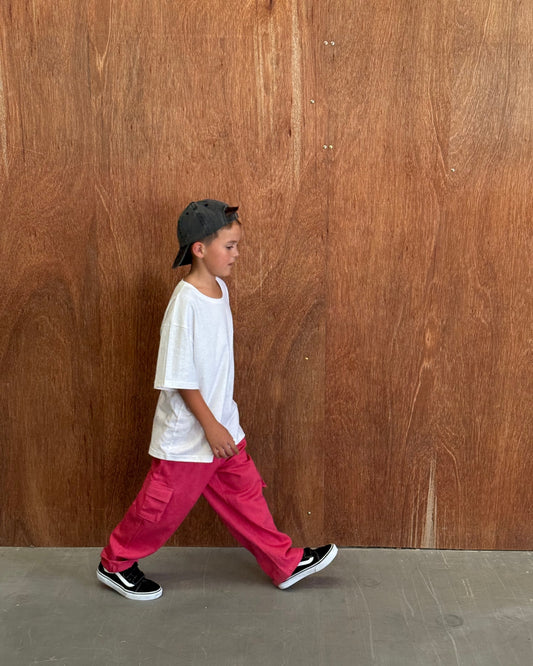 Kumo Pants - Cranberry