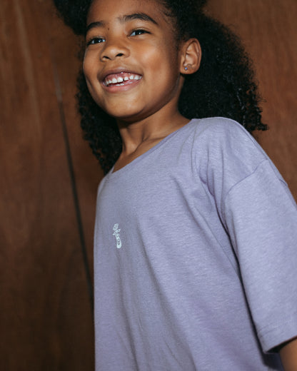 Plant-Pal Hemp Tee - Faded Purple