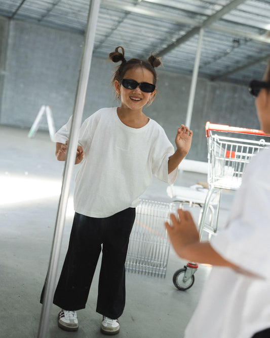 Signature Hemp Tee - Milk