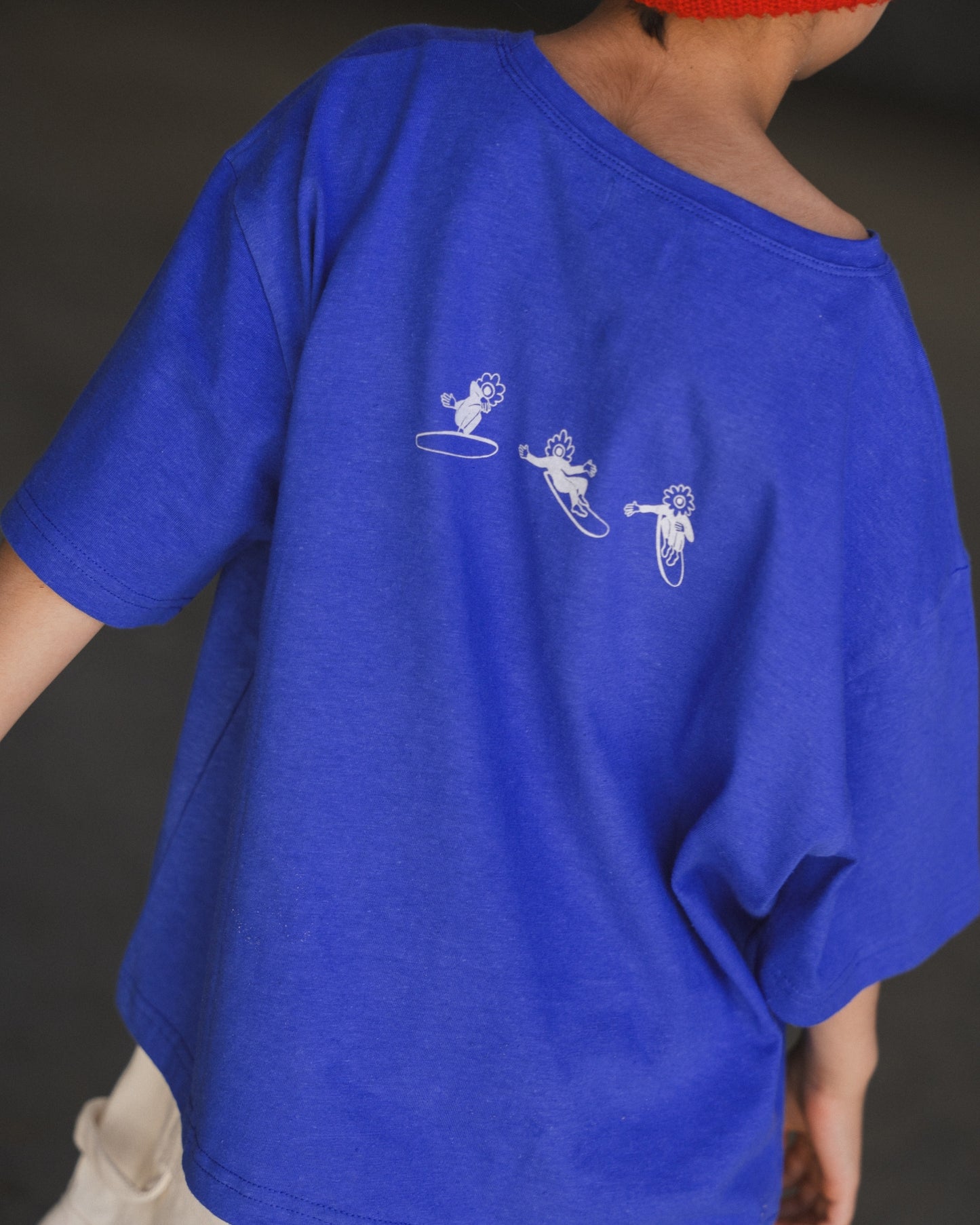 Softie Hemp Tee - Cobalt