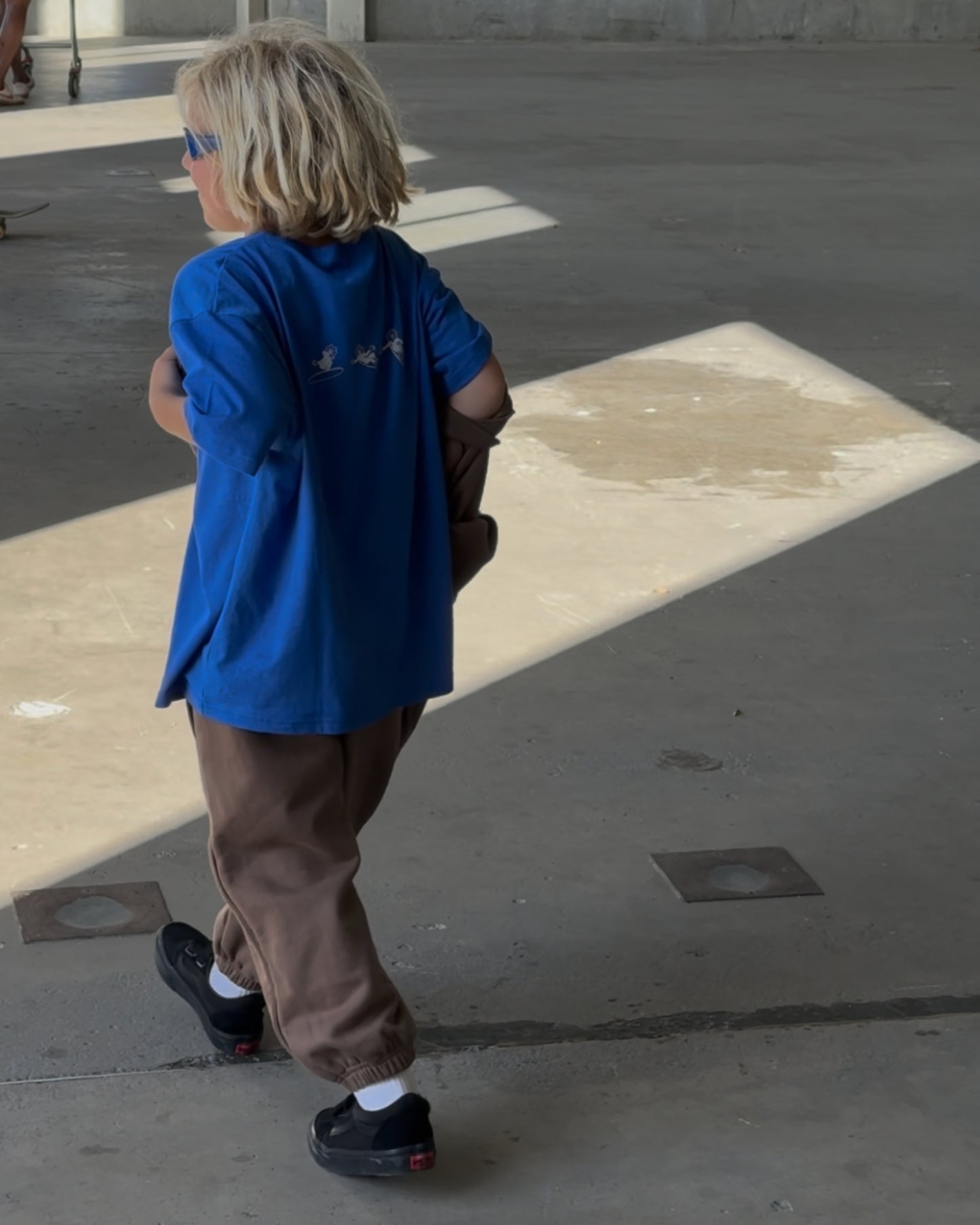 Softie Hemp Tee - Cobalt